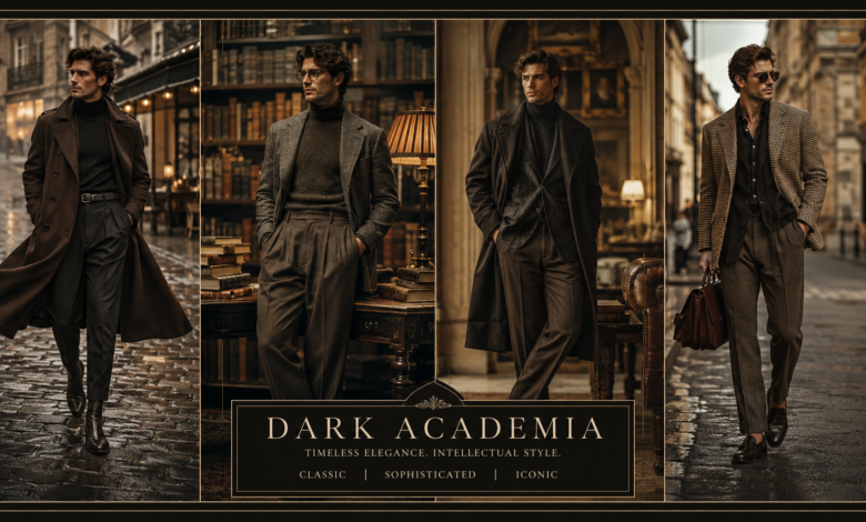 Men Dark Academia Outfit 2026 Intellectual Vintage Style That Looks Rich & Mysterious