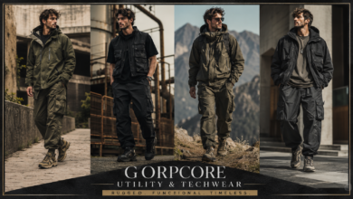 Men Gorpcore Outfit 2026 | Outdoor Utility Fashion That Looks Rugged & Trendy