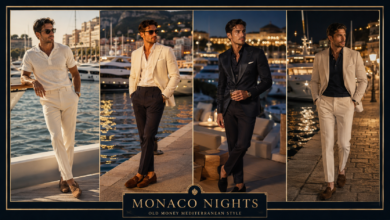 Men Monaco Evening Outfit Luxury Night Fashion That Looks Rich & Effortlessly Sophisticated
