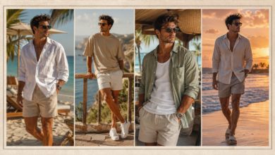 Men’s Beach Outfits 2026 | Fresh Summer Looks That Feel Cool, Relaxed & Effortlessly Stylish