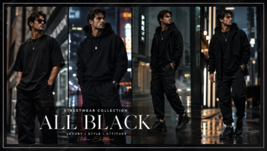 Men’s Black Streetwear Outfits 2026 Dark Minimal Looks That Feel Effortlessly Cool