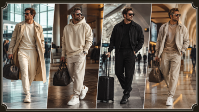 Men’s Luxury Airport Outfits 2026 Clean Travel Looks That Feel Rich, Comfortable & Effortlessly Expensive