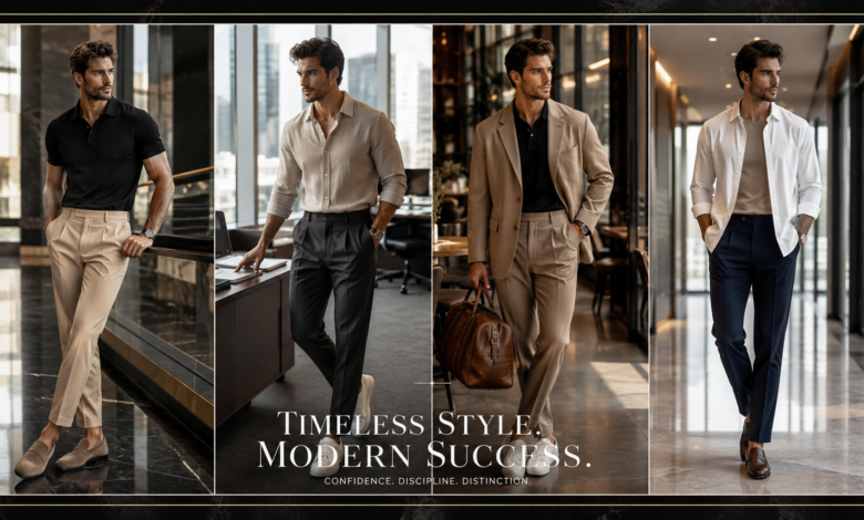 Men’s Office Casual Outfits 2026 | Smart Workwear Looks That Feel Professional, Relaxed & Effortlessly Stylish