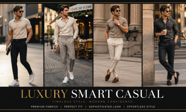 Men’s Smart Casual Outfits 2026 Clean, Modern Looks That Feel Effortlessly Confident