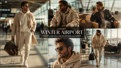 Men’s Winter Airport Outfits 2026 Premium Travel Looks That Feel Stylish & Comfortable