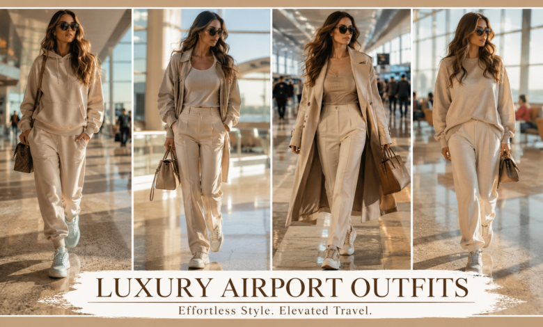 Women Airport Outfit 2026 Cozy Travel Style That Looks Chic & Comfortable
