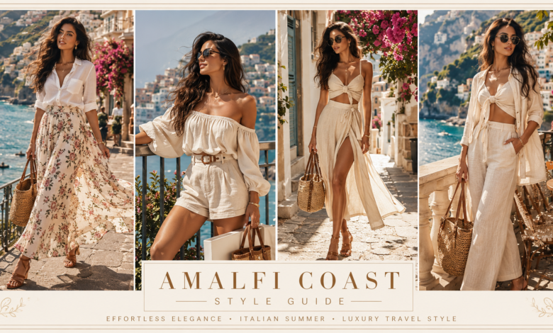 Women Amalfi Coast Outfit 2026 Rich European Vacation Style That Looks Effortlessly Chic