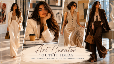 Women Art Curator Outfit Quiet Luxury Fashion That Looks Creative & Effortlessly Expensive