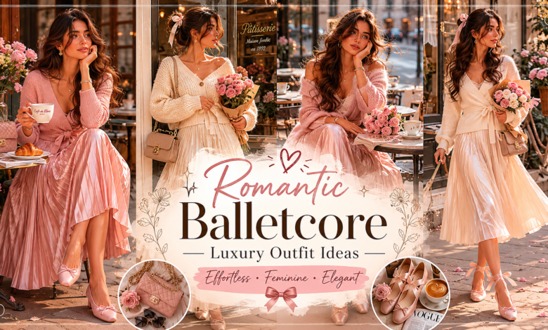 Women Balletcore Outfit 2026 Soft Feminine Fashion That Looks Elegant & Pinterest Perfect