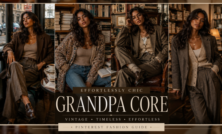 Women Eclectic Grandpa Outfit 2026 Vintage Chic Style That Looks Cool & Unexpectedly Trendy