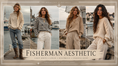 Women Fisherman Aesthetic Outfit 2026 | Cozy Coastal Fashion That Looks Effortlessly Chic