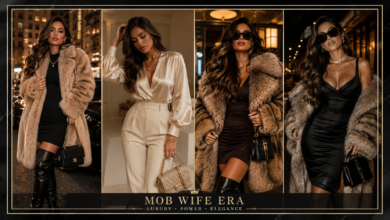Women Mob Wife Outfit 2026 Bold Luxury Fashion That Looks Rich & Confident