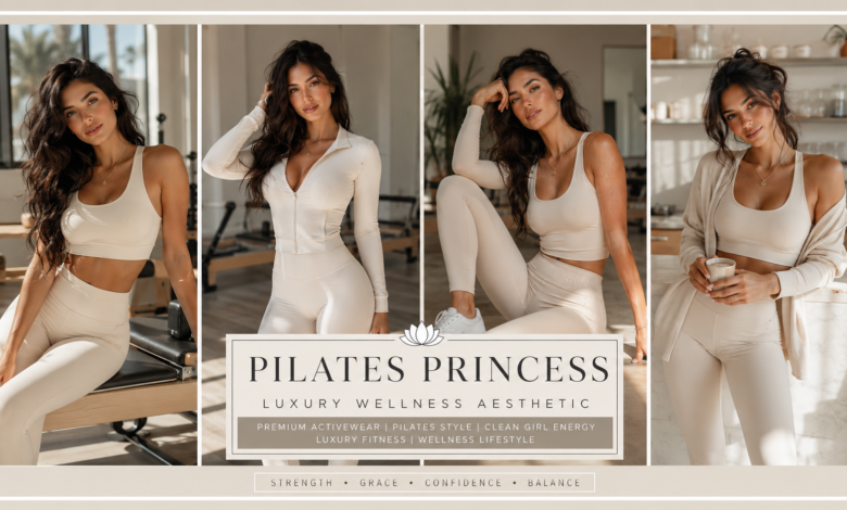 Women Pilates Princess Outfit Clean Activewear Style That Looks Rich & Effortlessly Chic