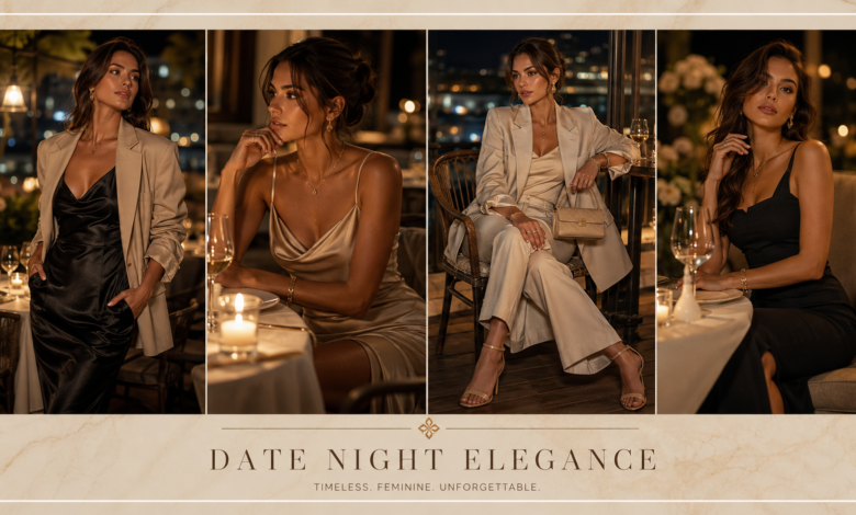 Women’s Date Night Outfits 2026 Elegant Evening Looks That Feel Confident, Chic & Effortlessly Attractive