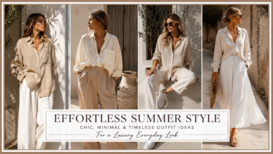 Women’s Minimal Summer Outfits 2026 Elegant Everyday Looks That Feel Effortlessly Stylish