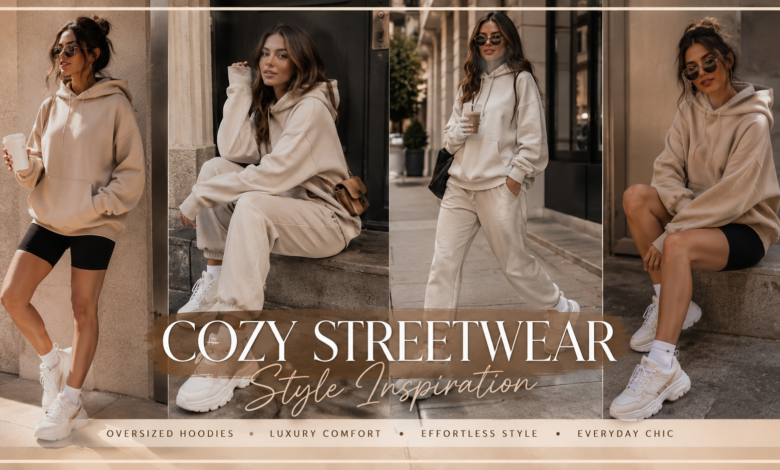 Women’s Oversized Hoodie Outfits 2026 Cozy Streetwear Looks That Feel Cute, Trendy & Effortlessly Stylish