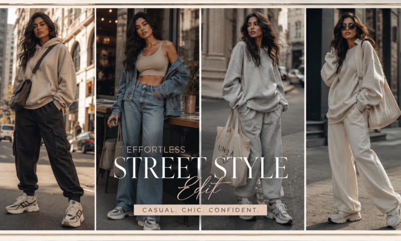 Women’s Streetwear Outfits 2026 Cool Urban Looks That Feel Trendy, Relaxed & Effortlessly Stylish