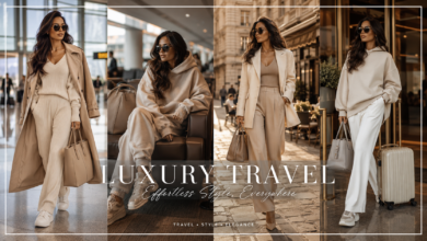 Women’s Travel Outfits 2026 | Chic Airport-to-City Looks That Feel Comfortable, Stylish & Effortlessly Elegant