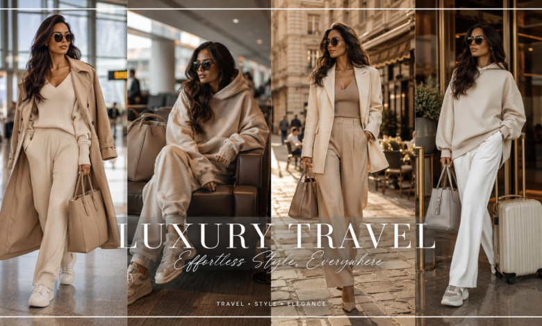 Women’s Travel Outfits 2026 | Chic Airport-to-City Looks That Feel Comfortable, Stylish & Effortlessly Elegant