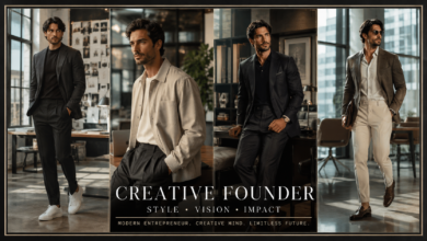 Men Creative Agency Founder Outfit Modern Entrepreneur Fashion That Looks Successful & Effortlessly Stylish