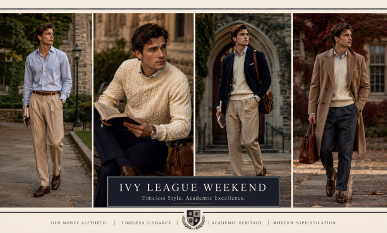 Men Ivy League Weekend Outfit Academic Luxury Fashion That Looks Smart & Effortlessly Expensive