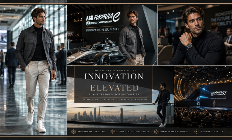 Men Luxury Formula E Innovation Summit Outfit Tech Executive Fashion That Looks Smart & Effortlessly Elite