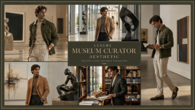 Men Luxury Museum Curator Outfit Cultural Elegance Fashion That Looks Intelligent & Effortlessly Expensive