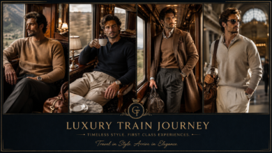 Men Luxury Train Journey Outfit European Travel Fashion That Looks Rich & Effortlessly Refined