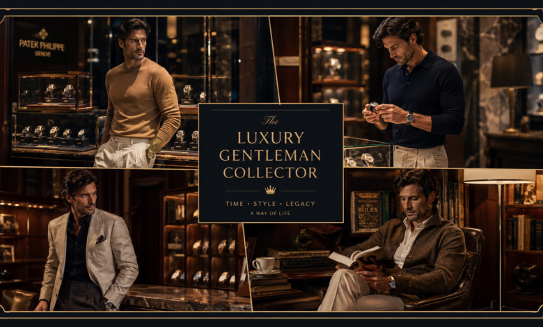 Men Luxury Watch Collector Outfit Refined Gentleman Fashion That Looks Wealthy & Effortlessly Sophisticated