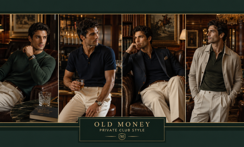 Men Private Members Club Outfit Quiet Luxury Fashion That Looks Exclusive & Effortlessly Refined