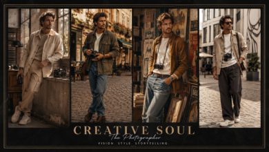 Men Vintage Photographer Outfit Creative Casual Fashion That Looks Artistic & Effortlessly Cool