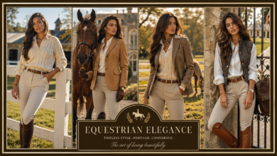 Women Horse Girl Aesthetic Outfit Equestrian Luxury Fashion That Looks Rich & Timeless
