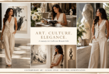 Women Luxury Art Collector Brunch Outfit Cultural Chic Fashion That Looks Sophisticated & Effortlessly Wealthy