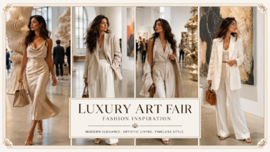 Women Luxury Art Fair Outfit Contemporary Chic Fashion That Looks Sophisticated & Effortlessly Expensive