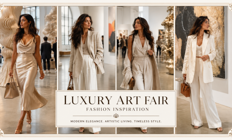 Women Luxury Art Fair Outfit Contemporary Chic Fashion That Looks Sophisticated & Effortlessly Expensive