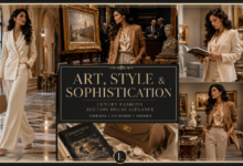 Women Luxury Auction House Outfit High-Society Fashion That Looks Elegant & Effortlessly Powerful