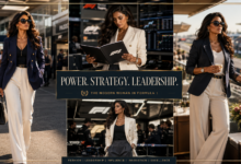 Women Luxury Formula 1 Team Principal Outfit Power Dressing Fashion That Looks Elite & Effortlessly Commanding