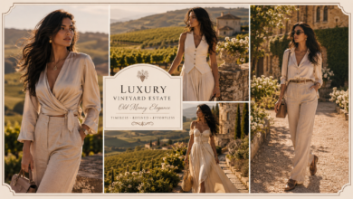 Women Luxury Vineyard Estate Outfit Old Money Countryside Fashion That Looks Elegant & Effortlessly Rich