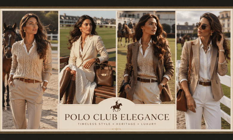 Women Polo Club Outfit Equestrian Luxury Fashion That Looks Classy & Effortlessly Rich